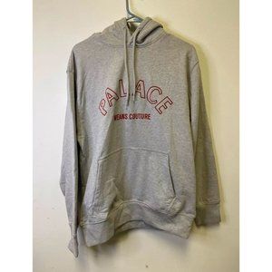 Palace Couture Hoodie Size Medium (New Without Tags) - Grey Marl